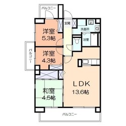 ドエル保土ヶ谷の物件間取画像